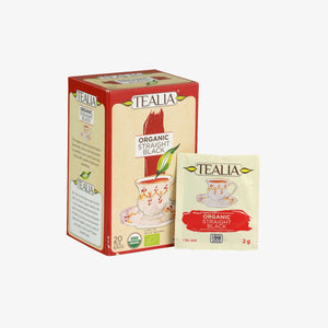 Organic Straight Black (20 Envelope Tea Bags)