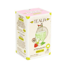 Tealia Strawberry (Pyramid Tea Bags) 40g