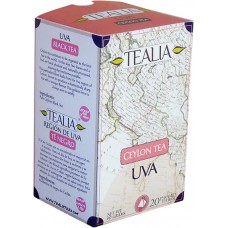 Tealia Ceylon Regional Tea - Uva (Pyramid Tea Bags) 40g